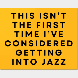 Getting Into Jazz Posters and Art